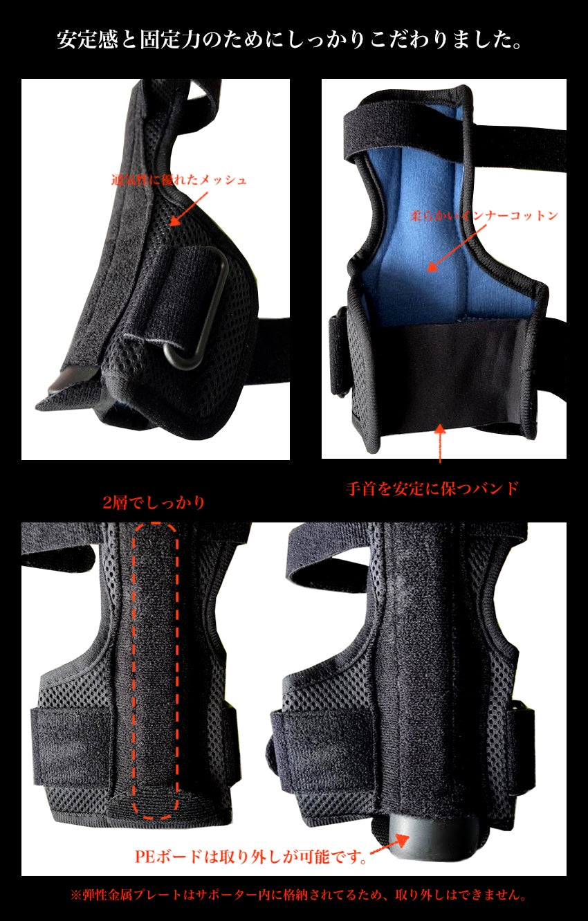 plantobiz-固定力と安定感の腱鞘炎 親指サポーター