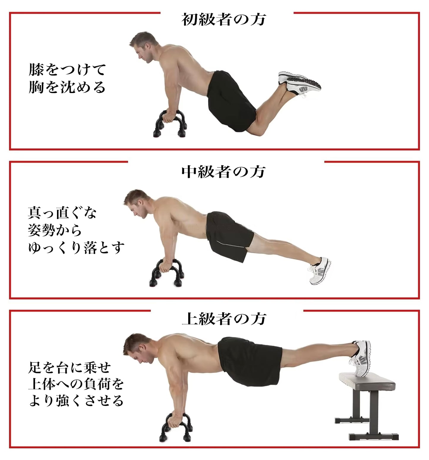 plantobiz-プッシュアップバー 金属  腕立て伏せ